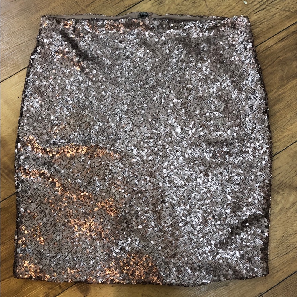 Sequin miniskirt
